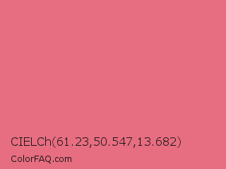 CIELCh 61.23,50.547,13.682 Color Image