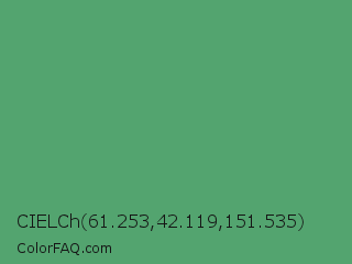 CIELCh 61.253,42.119,151.535 Color Image
