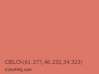 CIELCh 61.277,46.232,34.323 Color Image