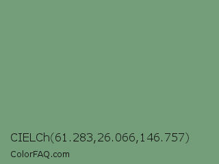 CIELCh 61.283,26.066,146.757 Color Image