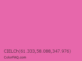 CIELCh 61.333,58.088,347.976 Color Image