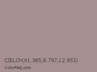 CIELCh 61.385,8.797,12.953 Color Image