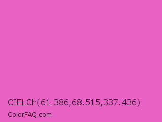 CIELCh 61.386,68.515,337.436 Color Image