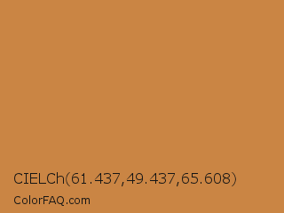 CIELCh 61.437,49.437,65.608 Color Image