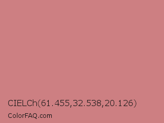 CIELCh 61.455,32.538,20.126 Color Image