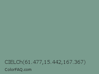 CIELCh 61.477,15.442,167.367 Color Image