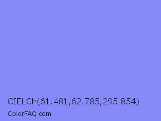 CIELCh 61.481,62.785,295.854 Color Image
