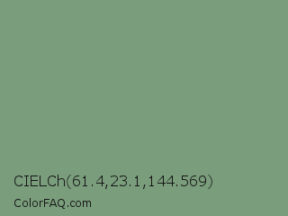 CIELCh 61.4,23.1,144.569 Color Image