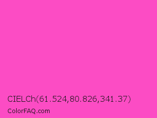 CIELCh 61.524,80.826,341.37 Color Image
