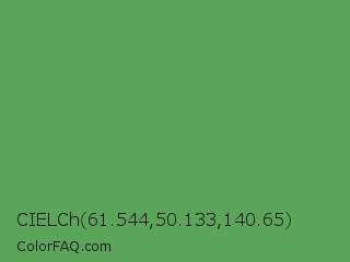 CIELCh 61.544,50.133,140.65 Color Image
