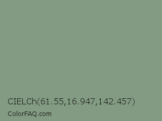 CIELCh 61.55,16.947,142.457 Color Image