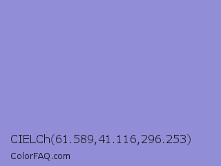 CIELCh 61.589,41.116,296.253 Color Image