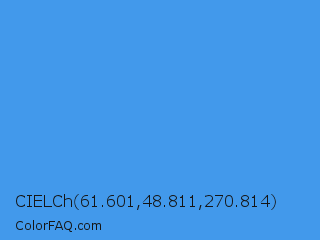 CIELCh 61.601,48.811,270.814 Color Image