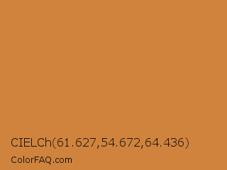 CIELCh 61.627,54.672,64.436 Color Image