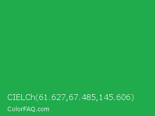 CIELCh 61.627,67.485,145.606 Color Image