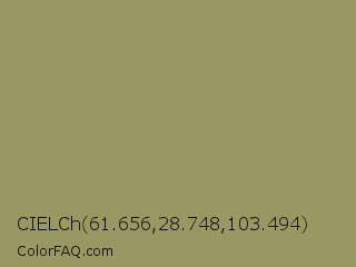 CIELCh 61.656,28.748,103.494 Color Image