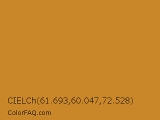 CIELCh 61.693,60.047,72.528 Color Image