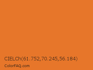 CIELCh 61.752,70.245,56.184 Color Image