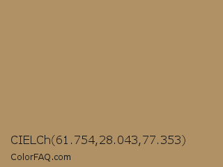 CIELCh 61.754,28.043,77.353 Color Image