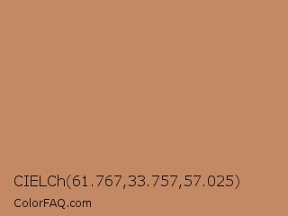 CIELCh 61.767,33.757,57.025 Color Image