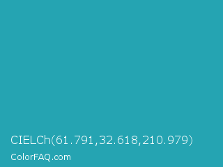 CIELCh 61.791,32.618,210.979 Color Image