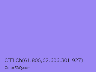 CIELCh 61.806,62.606,301.927 Color Image