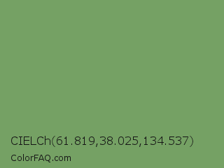 CIELCh 61.819,38.025,134.537 Color Image