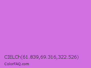CIELCh 61.839,69.316,322.526 Color Image