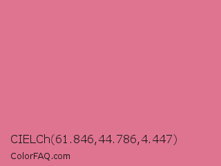 CIELCh 61.846,44.786,4.447 Color Image