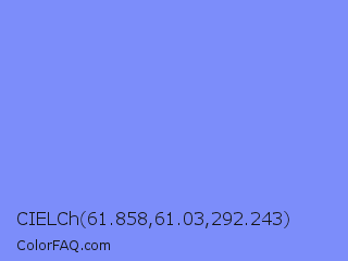 CIELCh 61.858,61.03,292.243 Color Image