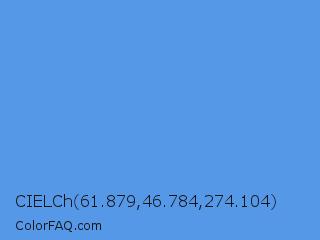CIELCh 61.879,46.784,274.104 Color Image