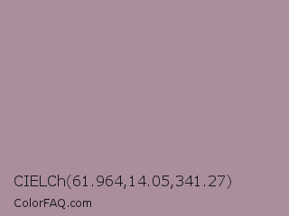 CIELCh 61.964,14.05,341.27 Color Image