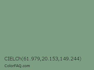 CIELCh 61.979,20.153,149.244 Color Image