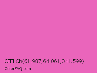 CIELCh 61.987,64.061,341.599 Color Image