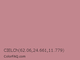 CIELCh 62.06,24.661,11.779 Color Image