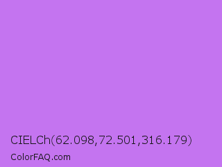 CIELCh 62.098,72.501,316.179 Color Image