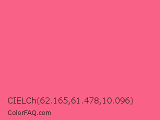 CIELCh 62.165,61.478,10.096 Color Image