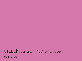CIELCh 62.26,44.7,345.069 Color Image