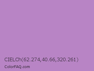 CIELCh 62.274,40.66,320.261 Color Image