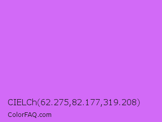 CIELCh 62.275,82.177,319.208 Color Image