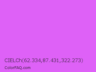 CIELCh 62.334,87.431,322.273 Color Image