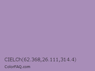 CIELCh 62.368,26.111,314.4 Color Image