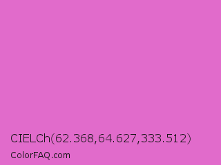 CIELCh 62.368,64.627,333.512 Color Image