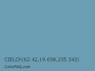CIELCh 62.42,19.658,235.343 Color Image