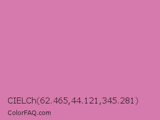 CIELCh 62.465,44.121,345.281 Color Image