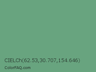 CIELCh 62.53,30.707,154.646 Color Image