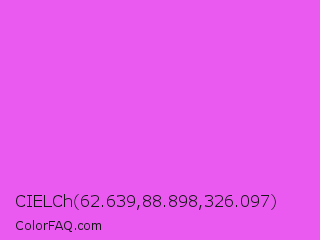 CIELCh 62.639,88.898,326.097 Color Image