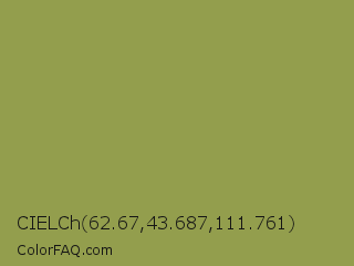 CIELCh 62.67,43.687,111.761 Color Image