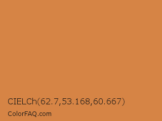 CIELCh 62.7,53.168,60.667 Color Image