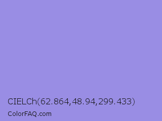 CIELCh 62.864,48.94,299.433 Color Image